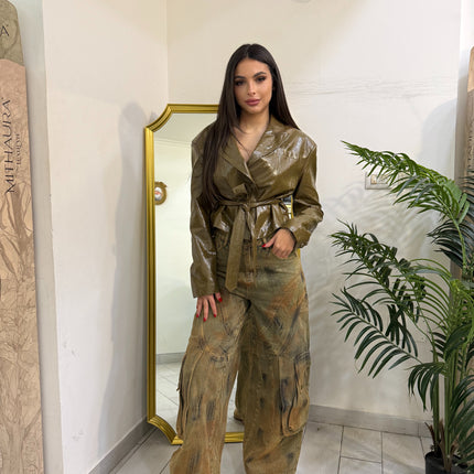 Jeans baggy sabbiato art