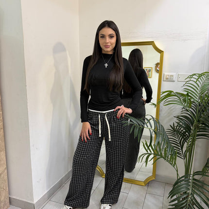 Pantalone quadri