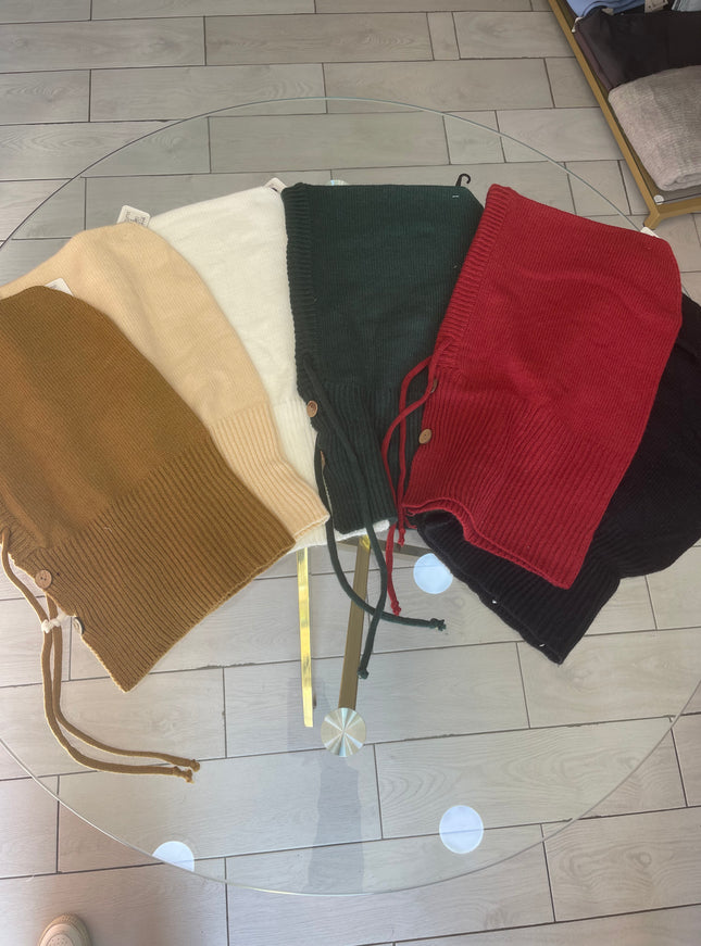 BALACLAVA CON BOTTONE