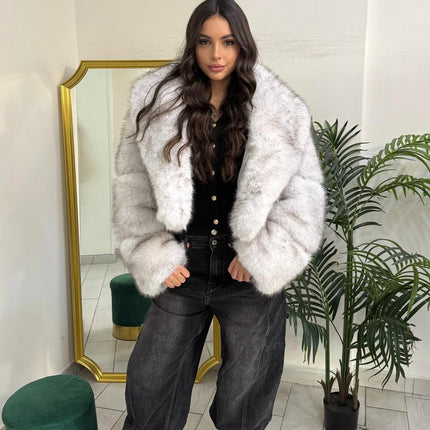 ECO- PELLICCIA WHITE